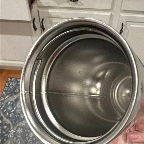 Starbucks 12oz Silver Tumbler with Black Lid - Picture 4 of 7